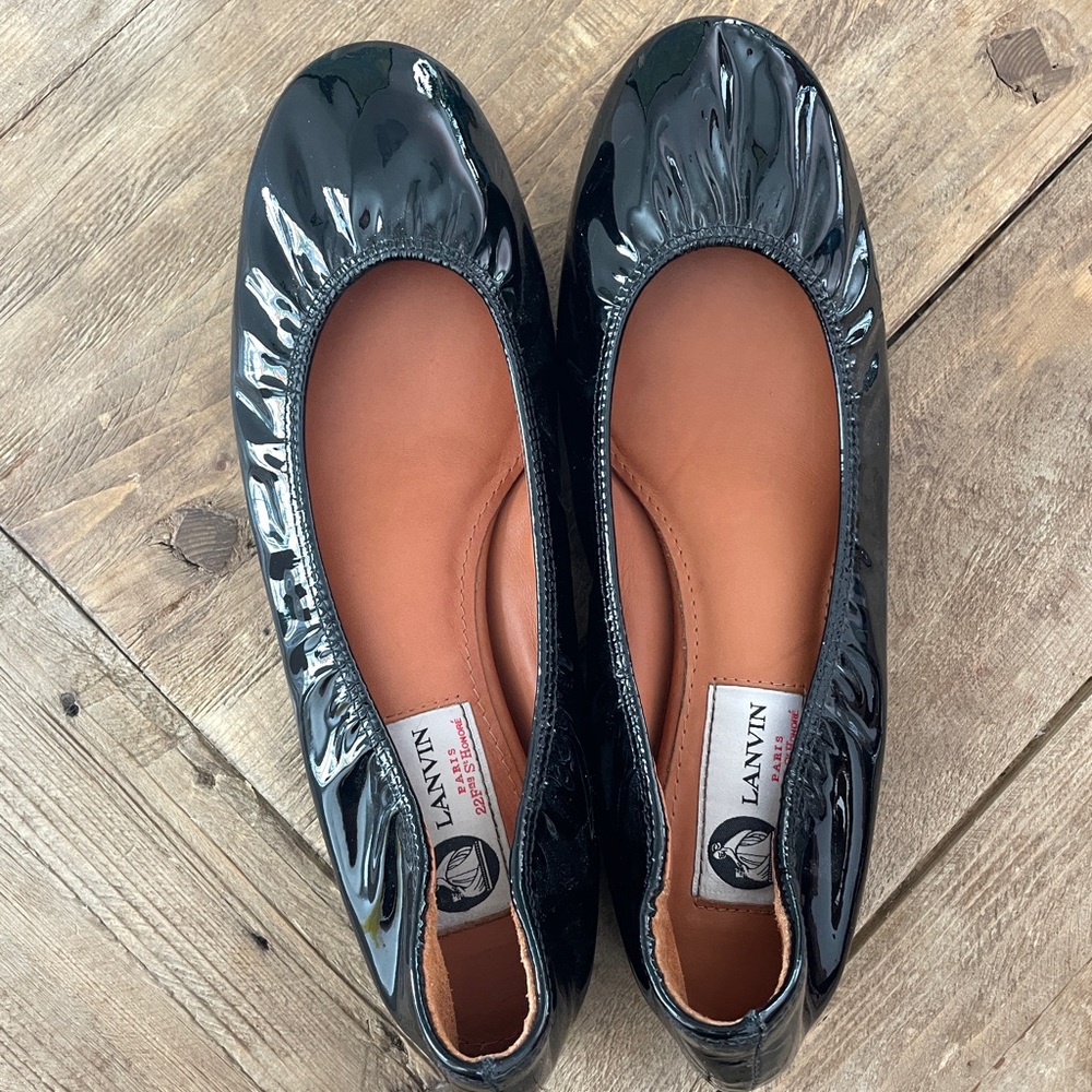 Patent Leather Lavin Flats